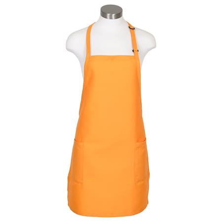 Deltaplus Bib Apron, Two Patch Pockets, F53, Mango 82813